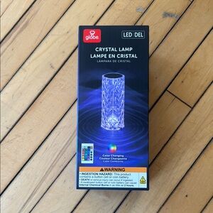 Globe Color-Changing Crystal Lamp